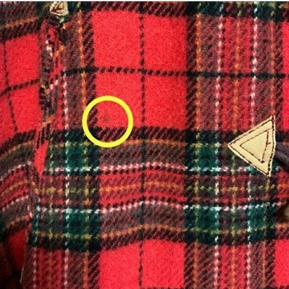 Vintage Plaid Cloak - Picture 6 of 6